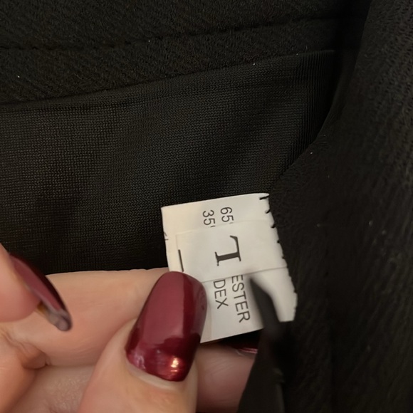 Gothic Pleated Midnight Cross Skort, Size L, Black/White, NWOT - Picture 8 of 10